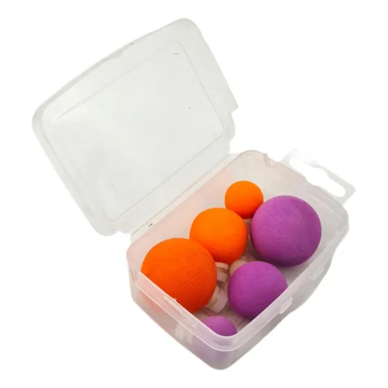 6 Piezas Floatas Flotas De Pesca Bobbers Eva Foam