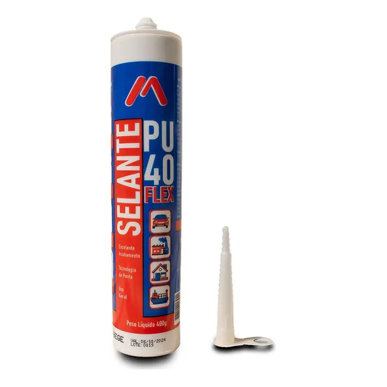 Mastiflex Pu40 flex selante poliuretano bege 300ml
