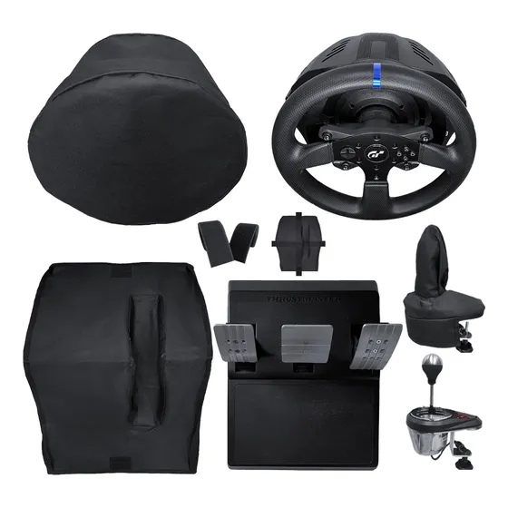 Capas P/ Volante-base T300rs Gt E Pedal, Câmbio Thrustmaster