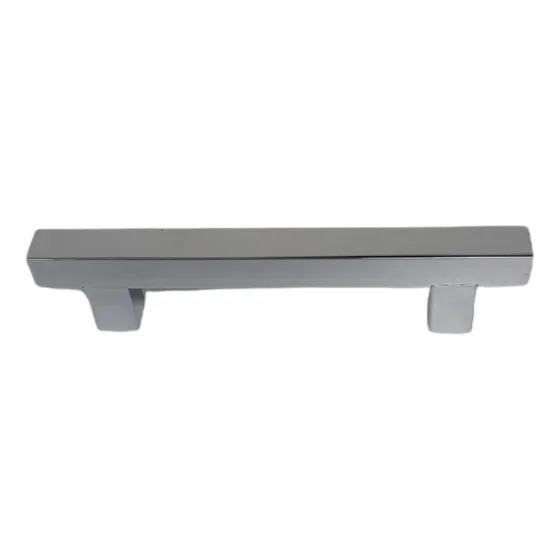 Tirador Rectangular De Aluminio Cromado 13.9cm/lar Tz2024-96