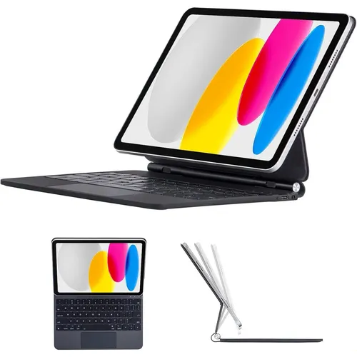 Teclado Magic Keyboard Par iPad 11th A16 2025/iPad 10th 10.9 Cor