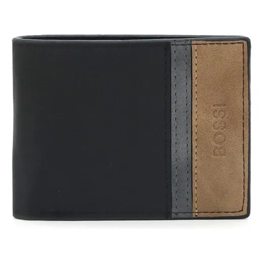 Billetera Hombre Bossi Eco Cuero Porta Tarjetas Con Cierre