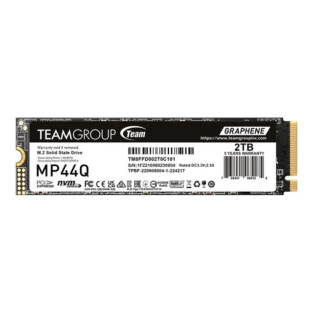 Unidad Ssd M.2 Teamgroup 2tb Mp44q - Pci Tm8ffd002t0c101