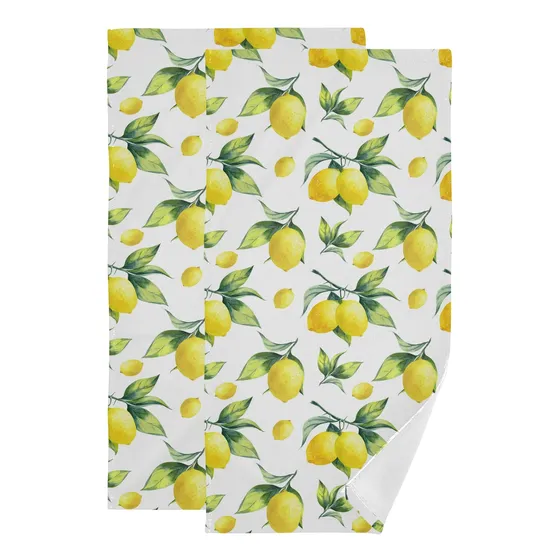 Vigtro 2 Toalla Cocina Spring Lemon Diseño Vintage Limon