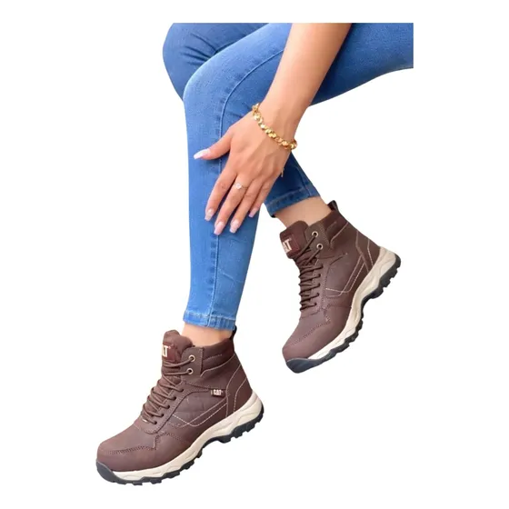 Botines Con Punta De Acero Reforzado Mujer