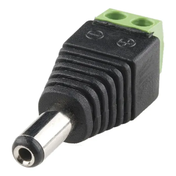 Conector Macho Plug Corriente Dc 12v Camara Dvr 1 Und Stc