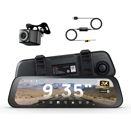 Câmera Veicular 70mai 9.35 3k Sony Starvis 2 S500+up03 /24h S500+hardware Kit-up03