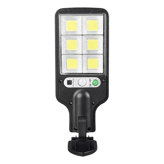 Luminária Solar Refletor Led Com Sensor Automático 100w