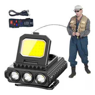 Luz Recargable Led Lámpara Principal Faros Para La Cabeza Luz Recargable Led Lámpara Principal Faros Para La Cabeza