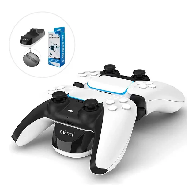 Cargador Mando Ps5 Dual Usb Playstation 5 Estación De Carga 
