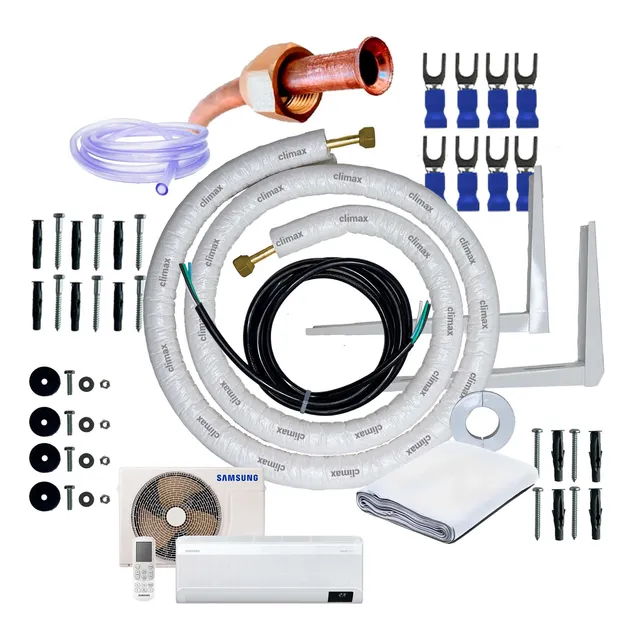 Kit Instalação Para Ar Samsung Windfree 12000 Btu 3m Suporte