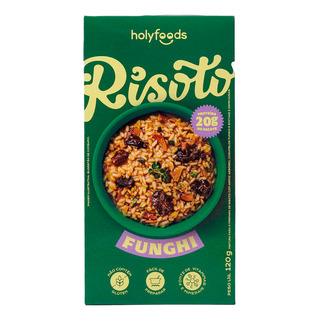 Risoto Funghi Sem Glúten 20g De Proteina - Holyfoods Risoto Funghi Sem Glúten 20g De Proteina - Holyfoods