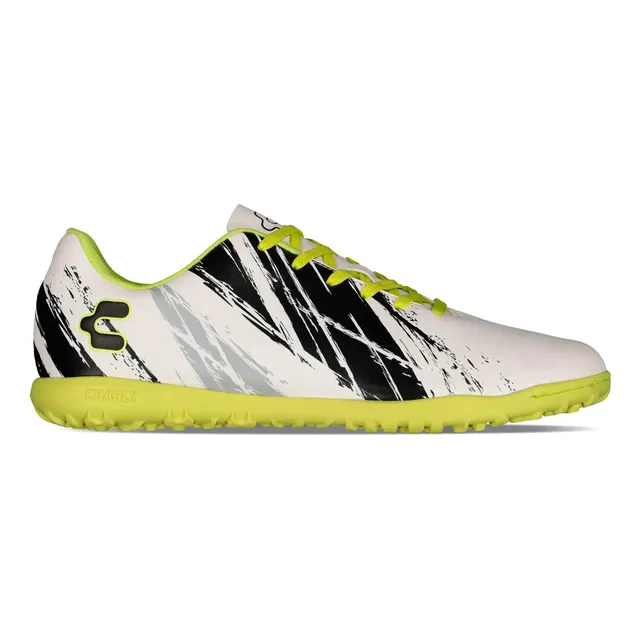 Tenis Fútbol Rápido Charly Tf Turf Hombre - 1086495 Blanco