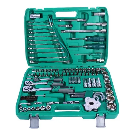 Juego De Dado De 121 Piezas Rachet  De  1/8 3/4 1/2