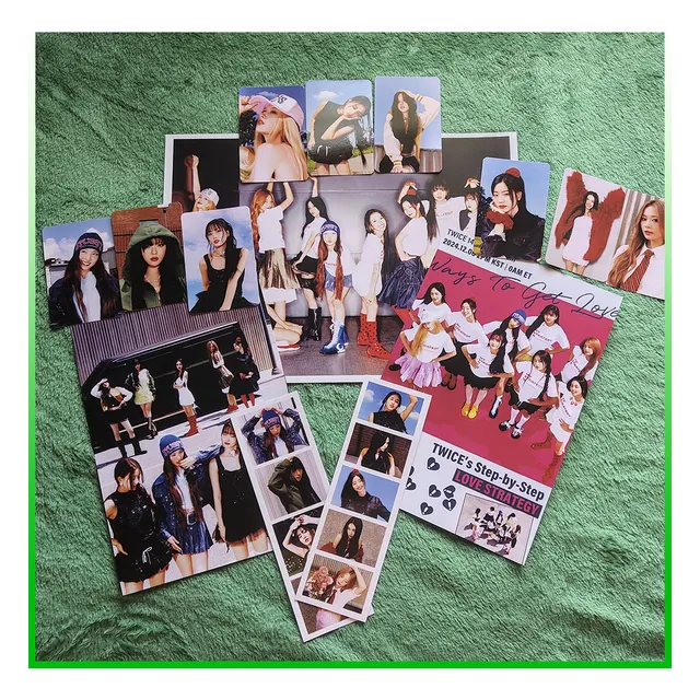 Combo Twice Strategy (photocards, Posters, Photosets) K-pop