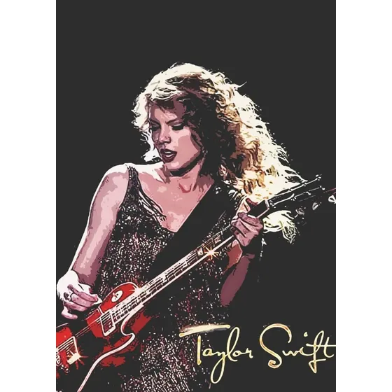Lindo Quadro Placa Poster Mdf Decoração Taylor Swift 2