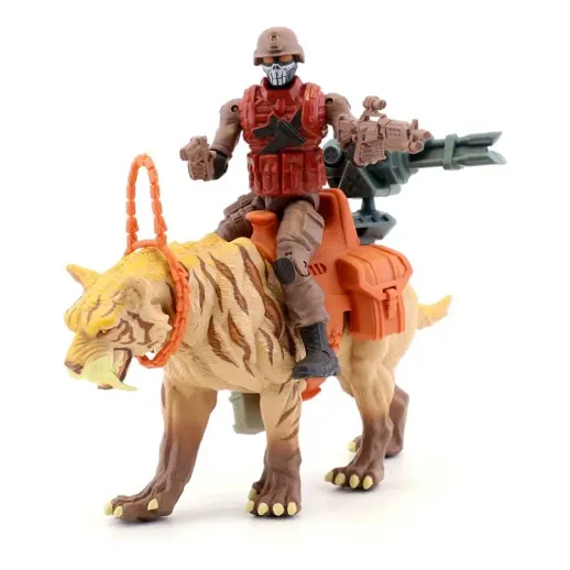Domador De Dinosaurios Tigre Dientes Sable Adventure Force