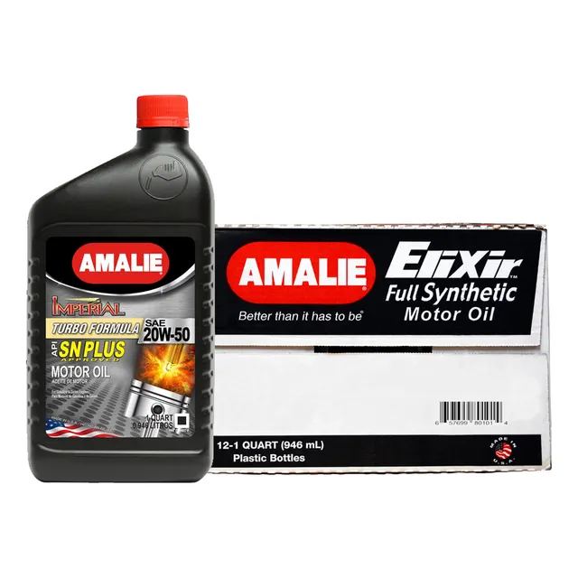 Pack 12 Uni Lubricante Mineral 20w50 Amalie 946ml