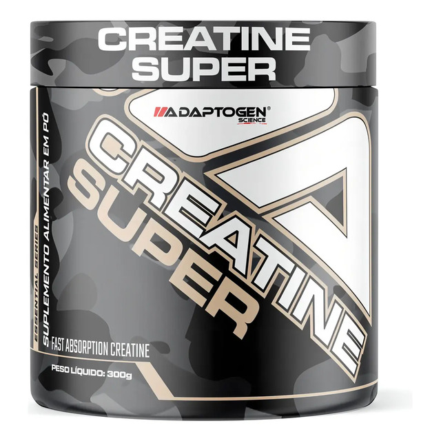 Super Creatina Atp Monohidratada 300g - Adaptogen Sabor Creatina Super