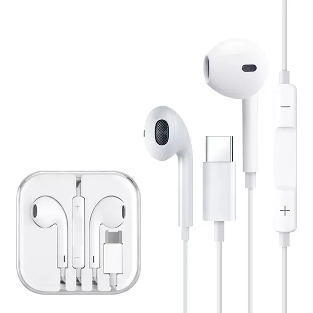 Audifonos Manos Libres Tipo C Para iPhone Samsung Xiaomi Huawei Honor Oppo Vivo Motorola Móviles Original Orilwoya
