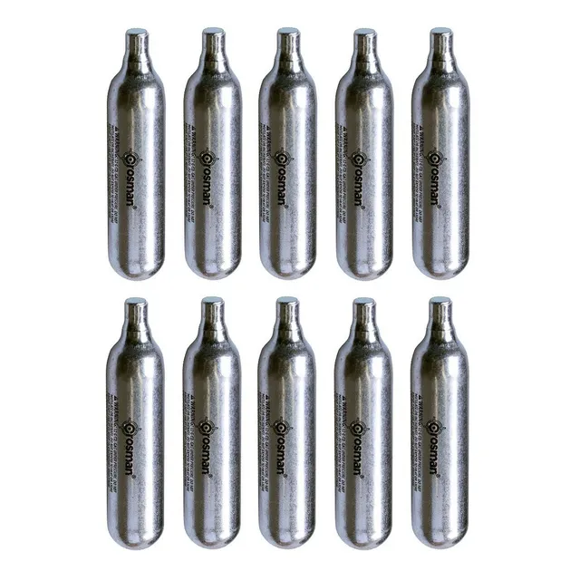 10 Garrafas Pistola De Co2 Promoción! Gran Aventura