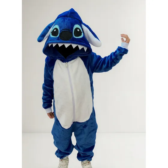 Pijama Termica Stich Enteriza Para Adultos