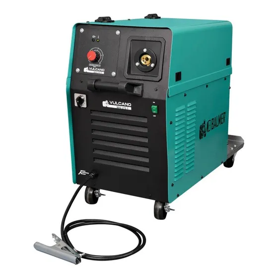 Maquina De Solda Mig Vulcano 270t Trifasica Balmer