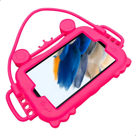 Capinhas Para Tablet Infantil Multilaser M9 Galaxy Tab A Cor Tablet Carro Rosa