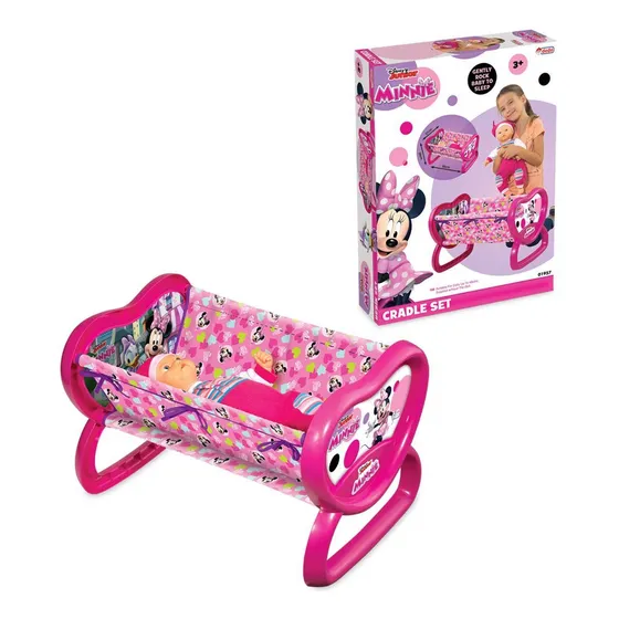 Cuna Para Muñecas Con Diseño De Minnie