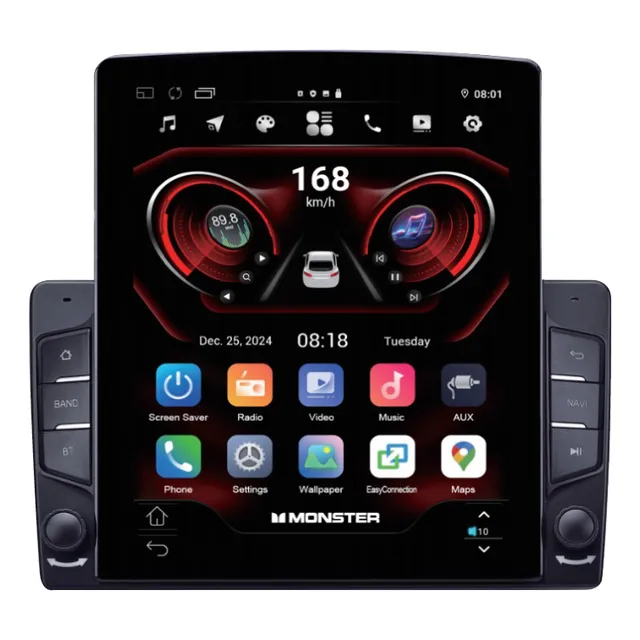 Estéreo Con Pantalla Monster Had310-p9.7 Con Bluetooth