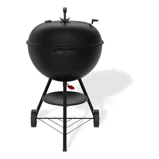 Asador De Carbón Weber Original Kettle 22 Stealth® Edition