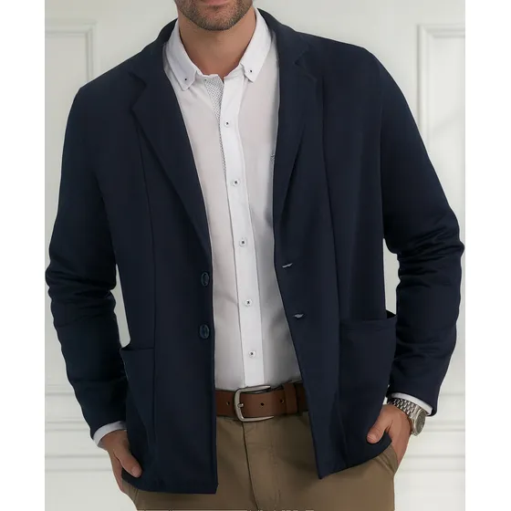 Blazer Andres Azul Osc Para Hombre Croydon