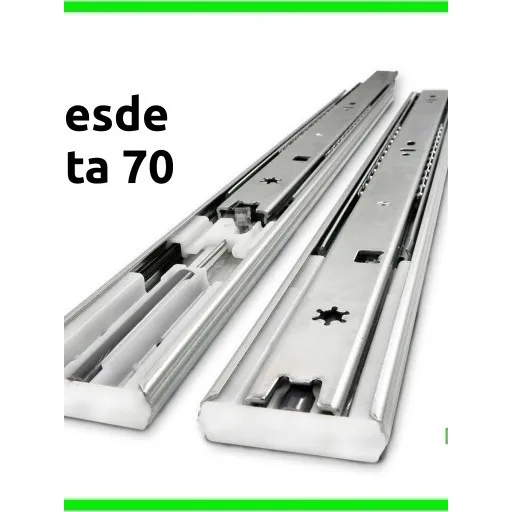 Correderas Telescópica De 50 Cms Con Freno