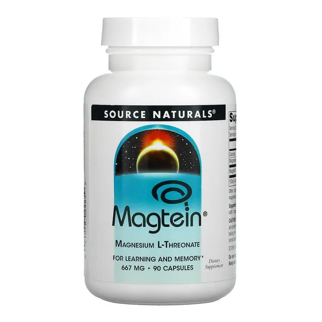 L-treonato de Magtein 667 mg de L-treonato de magnesio 90 cápsulas Source