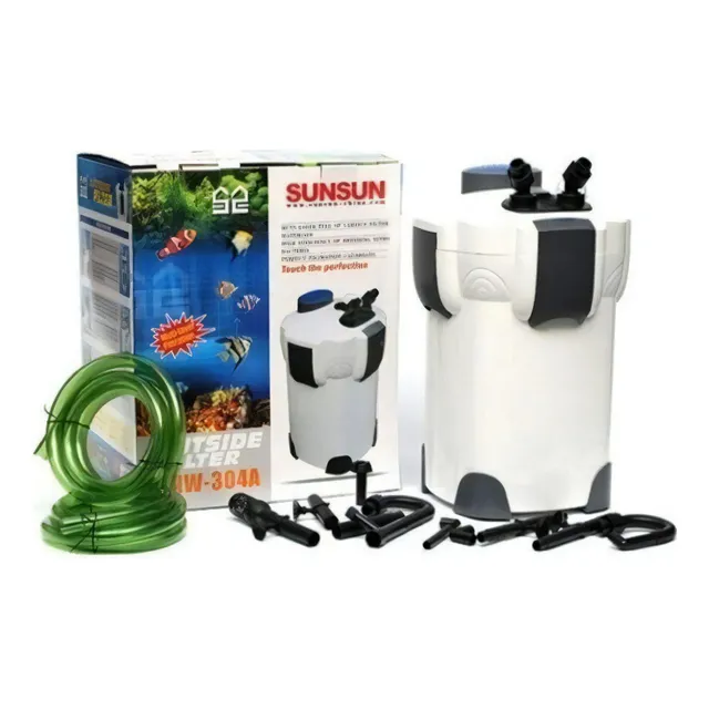 Filtro canister Sunsun 304A 220V con capacidad máxima de 20L,
