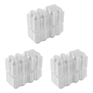 150 Cajas De Plástico Para Huevos, Transparentes, A Granel, 150 Cajas De Plástico Para Huevos, Transparentes, A Granel,
