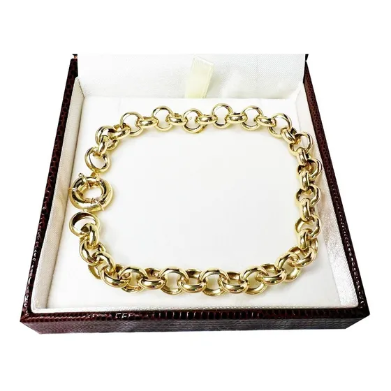 Pulseira Elo Português 10 Gramas Ouro 18k 750 Comprimento 19 Cm Cor Amarelo Diâmetro 0 Cm