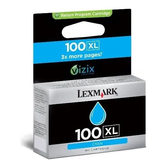 Cartucho cian 14n1069 para Lexmark 100xl