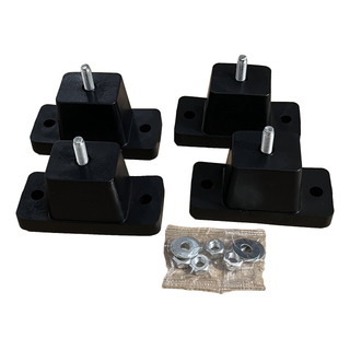 Base Tacon Uso Rudo Para Condensador De Minisplit 4 Pza Base Tacon Uso Rudo Para Condensador De Minisplit 4 Pza