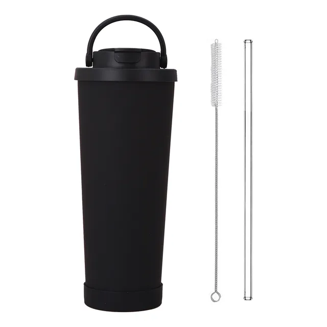 800ml Copo Térmico De Canudo De Grande Capacidade