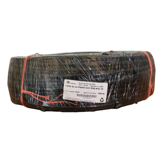 Cable Concéntrico Iconel 2x10 X 10 Mts