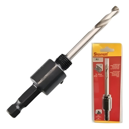 Suporte Para Serra Copo De 14mm À 30mm - 3/8' - A1 Starrett Suporte Para Serra Copo De 14mm À 30mm - 3/8' - A1 Starrett