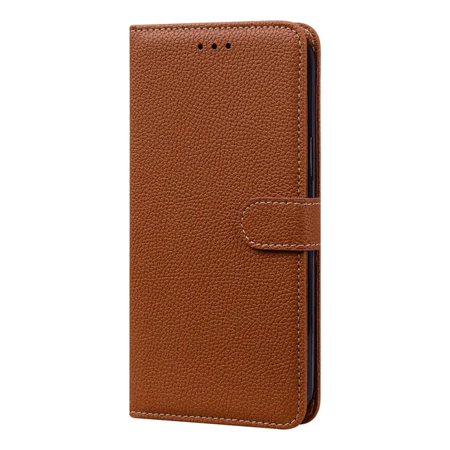 Capa De Couro Pu Para Carteira Redmi 9/9a/9c/9t, À Prova De 