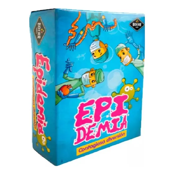 Juego De Cartas Epidemia Contagiosa Diversion Boerr +8 Años
