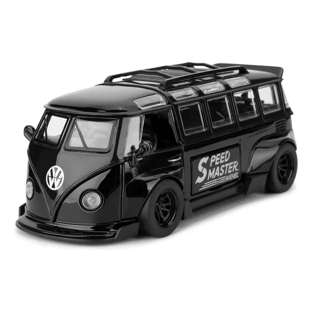 Bus Volkswagen Combi Furg Escala 1:32 Coleccion Luces Sonido