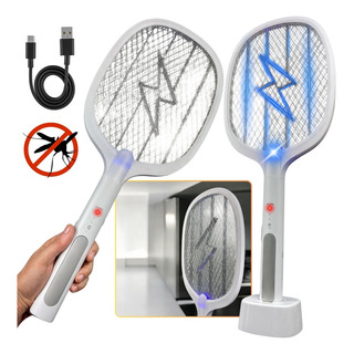 Raquete Eletrônica Combater Mosquitos Pernilongo Zika Dengue Raquete Eletrônica Combater Mosquitos Pernilongo Zika Dengue