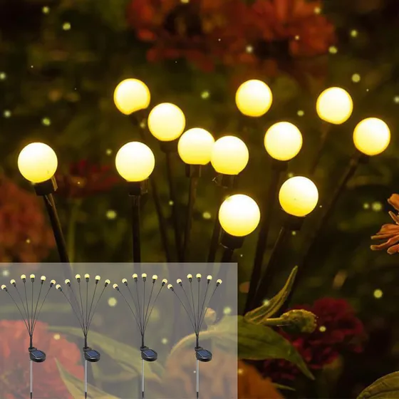 Luz Solar Para Exterior Impermeabl Nueva Mejorada Jardin