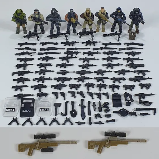 Call Of Duty Mega Construx Ghost Mace Price Lote De Armas