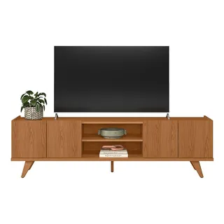 Rack Para Tv Até 75 Brazos - Colibri Cor Freijó Rack Para Tv Até 75 Brazos - Colibri Cor Freijó