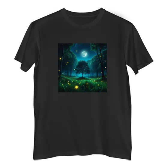 Remera Niño Dtf  Luciernagas Recuerdas Bichitos De Luz C1
